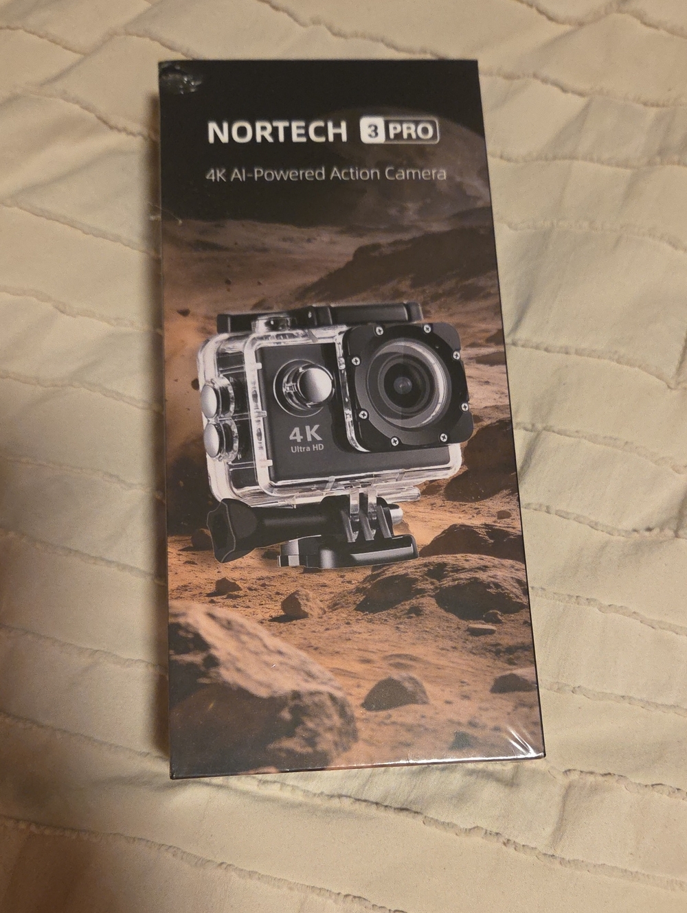 Nortech 3 Pro 4K Action Camera - Black/Clear